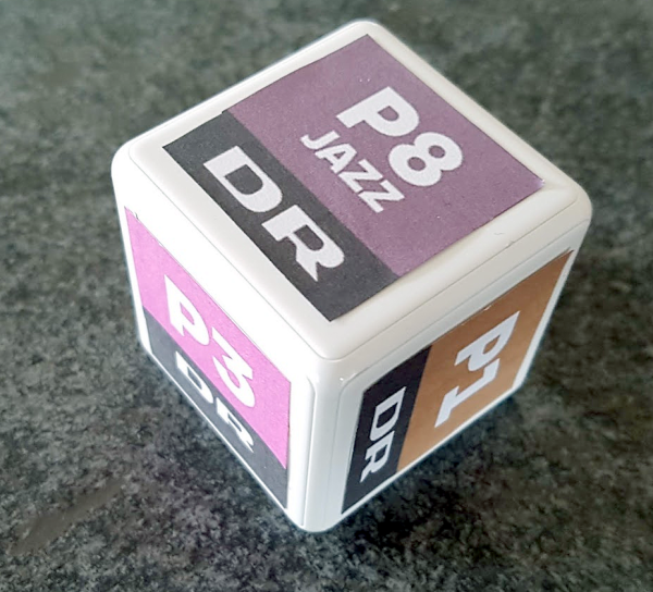 Xiaomi cube with channel logos